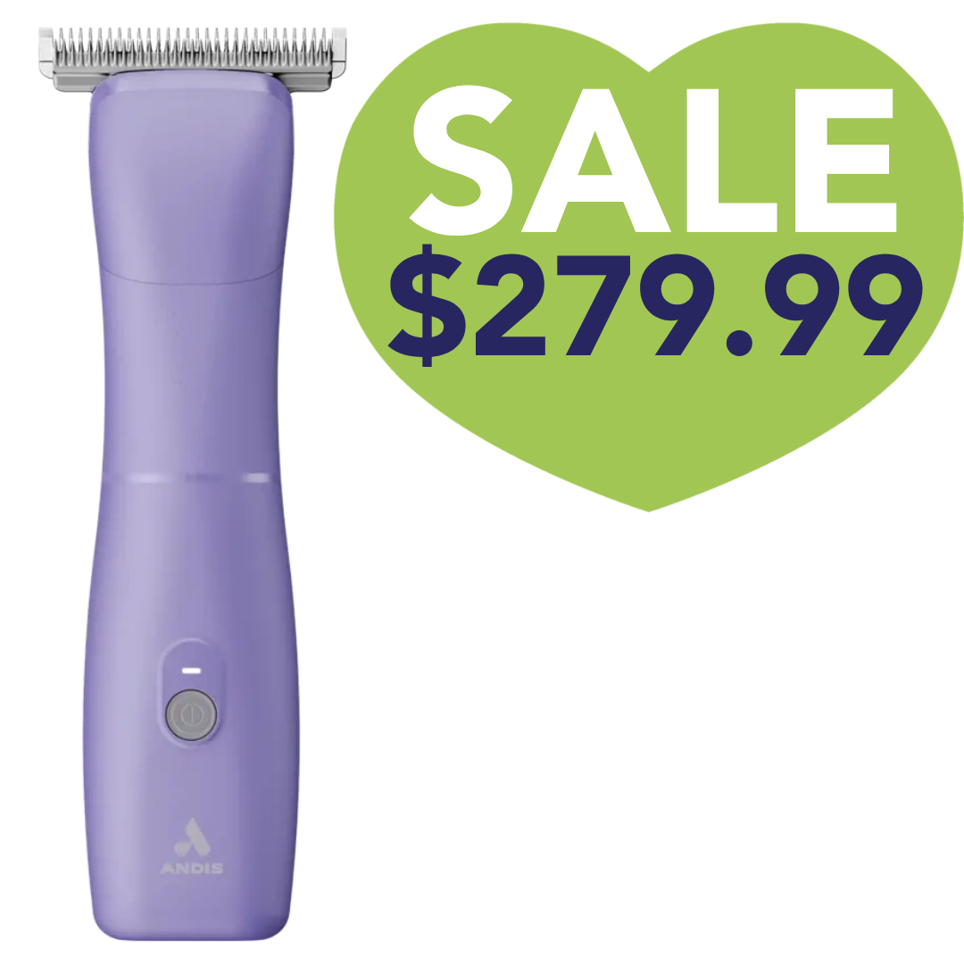 Pet Emerge with T-84 Blade Cordless Clipper Purple by Andis