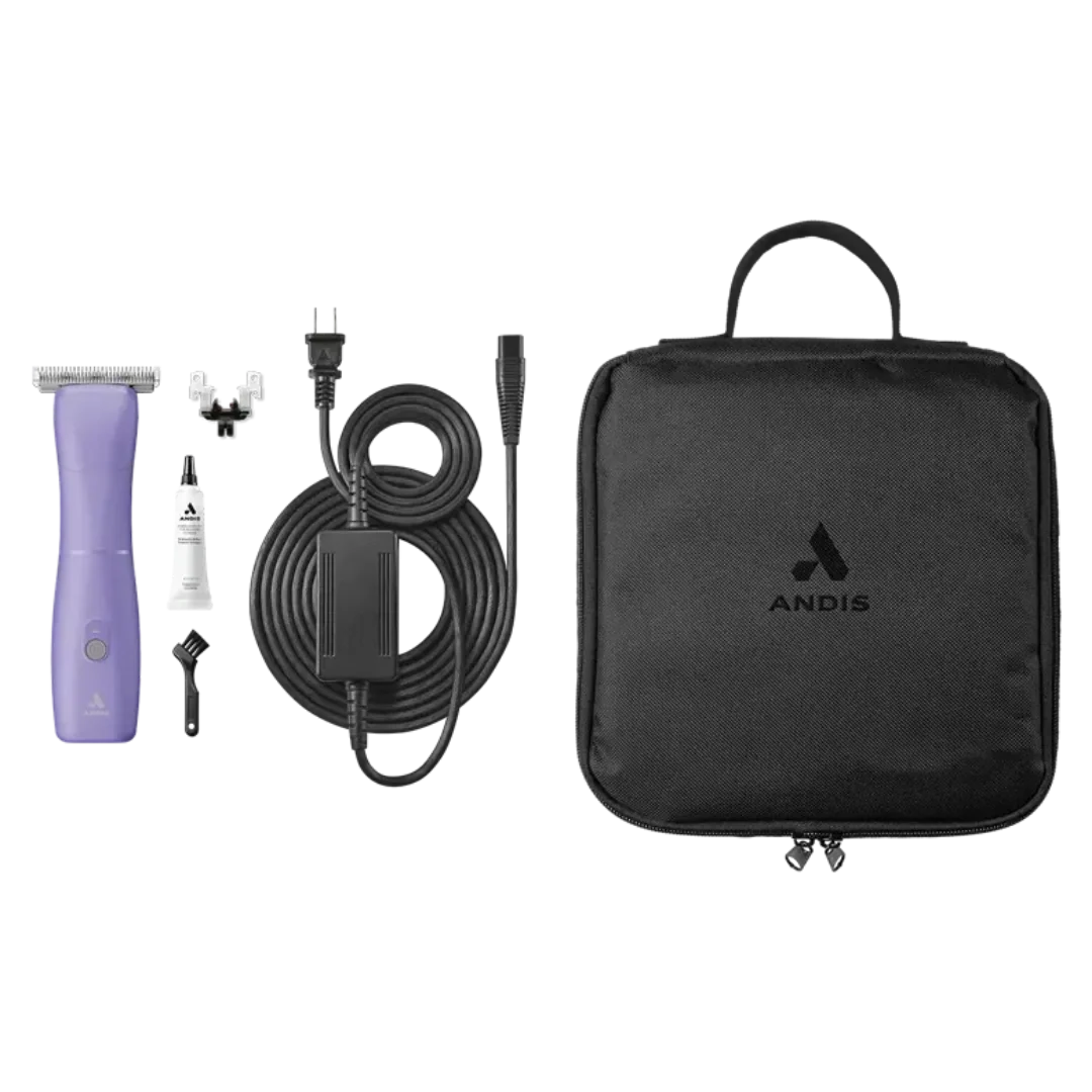 Pet Emerge with T-84 Blade Cordless Clipper Purple by Andis