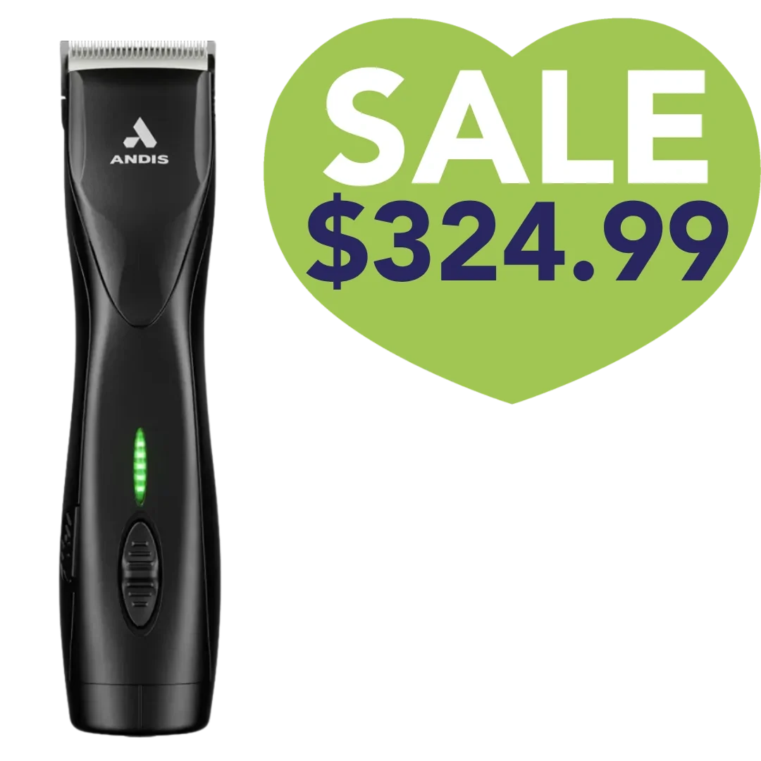 Dog Pulse ZR II Vet Edition 5 Speed Cordless Clipper with #40 Blade by Andis