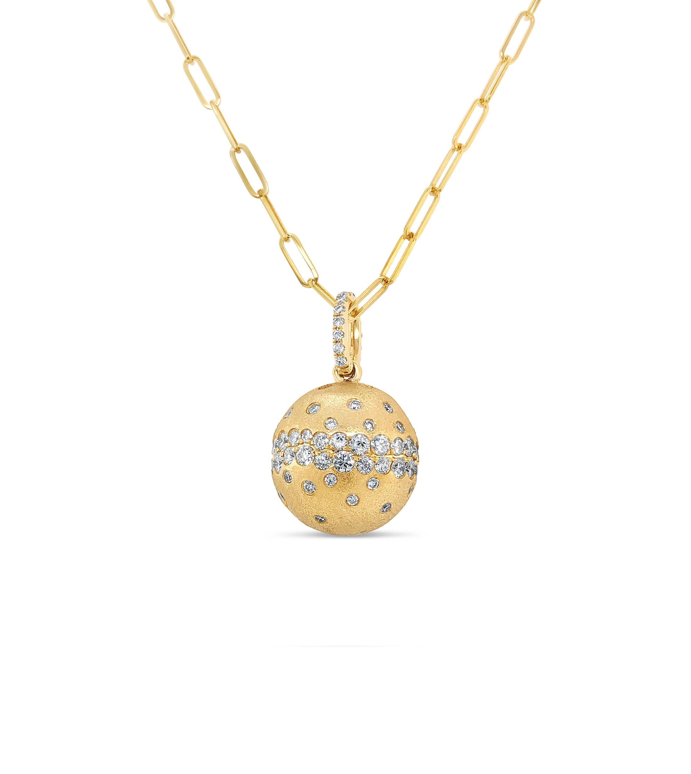 Diamond Celestial Ball Necklace