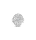 Load image into Gallery viewer, OLIVE & CHAIN Diamond Celestial Queen Ring - Yellow Gold, 5.5

