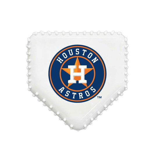Houston Astros Hard Nylon Homeplate Chew Toy