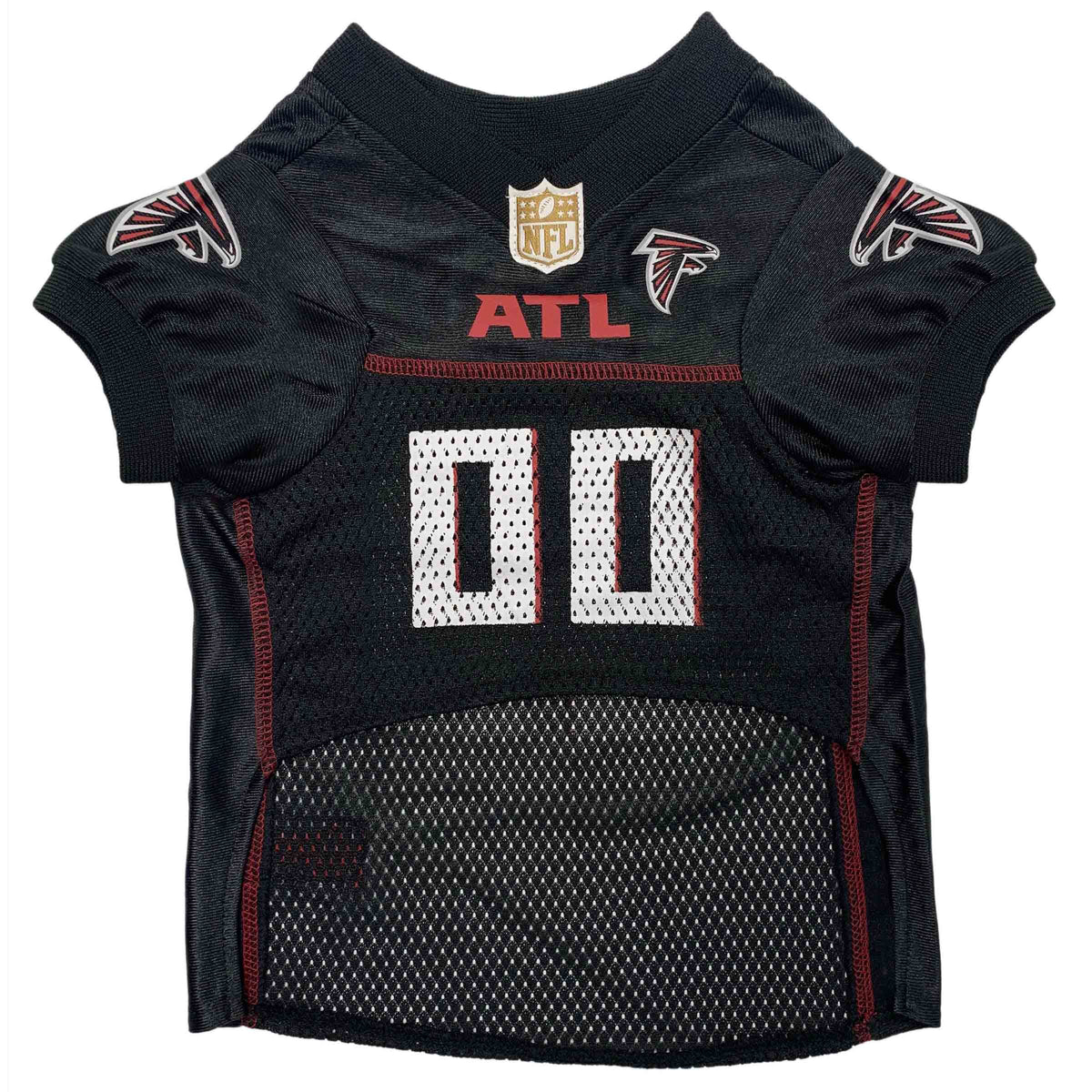 NFL Atlanta Falcons Striped Mesh Dog Jersey