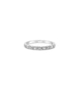Load image into Gallery viewer, OLIVE & CHAIN Diamond Baguette & Round Bezel Band - Yellow Gold, 5.5
