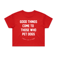 Load image into Gallery viewer, Good Things | Crop Tee
