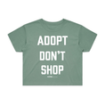 Load image into Gallery viewer, Adopt Don’t Shop | Dog Crop Top | Present For Dog Lover
