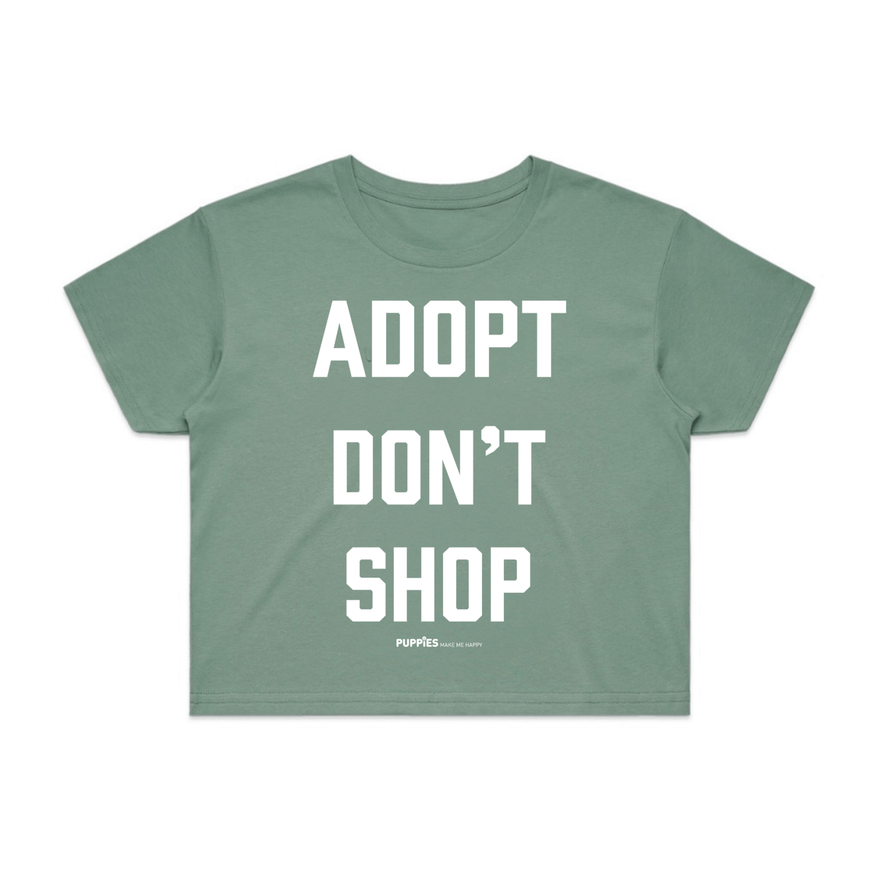 Adopt Don’t Shop | Dog Crop Top | Present For Dog Lover