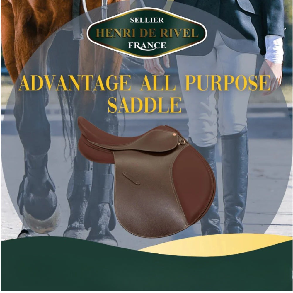 Henri de Rivel Advantage All Purpose Saddle - image 3