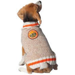 Adventure Club Patch Wool Dog Sweater