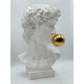 Load image into Gallery viewer, David Sculpture - Gold Ball Edition - gold ball david sculpture, luxury bust, product image 4
