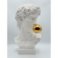 Load image into Gallery viewer, David Sculpture - Gold Ball Edition - gold ball david sculpture, luxury bust, product image 2
