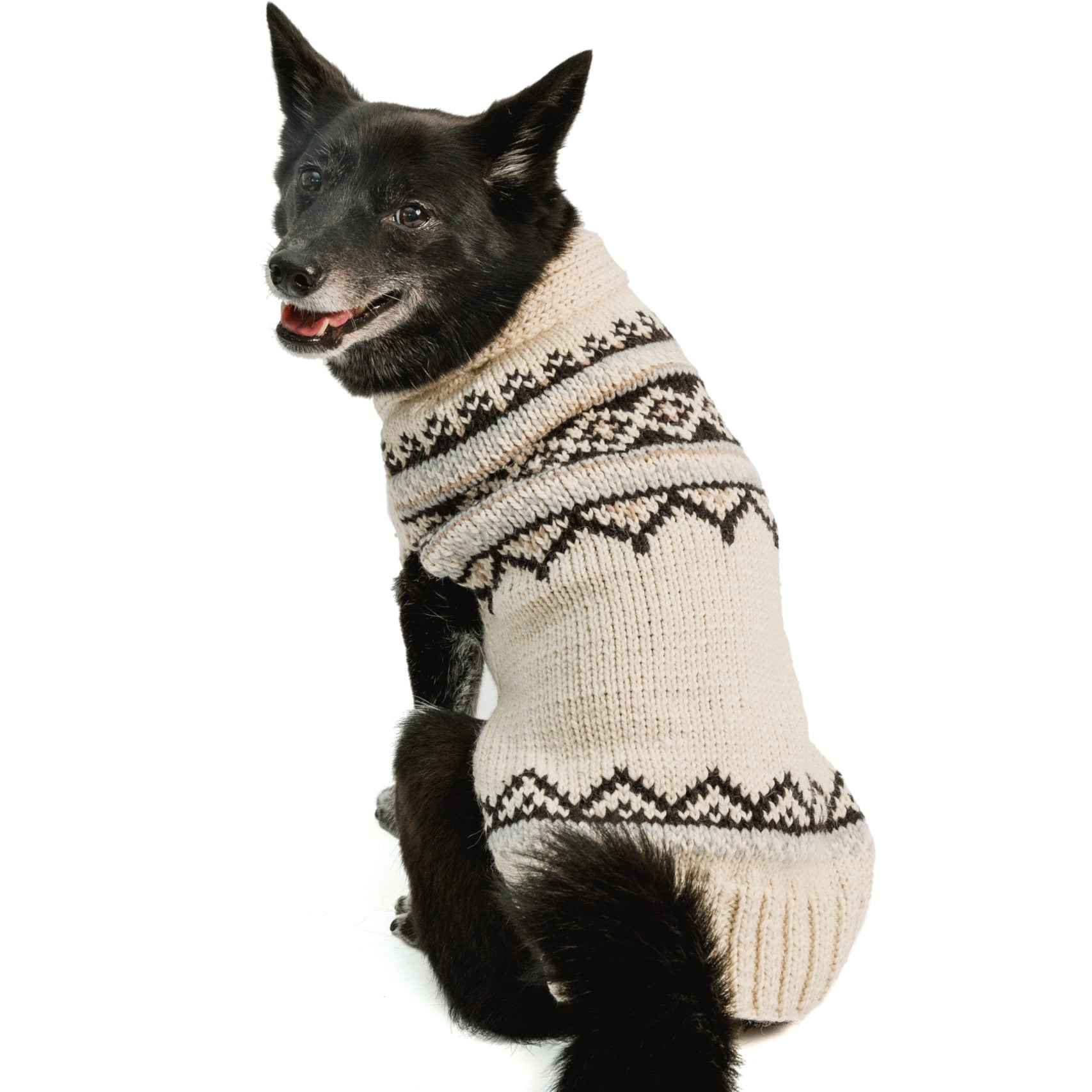 Alpaca Cream Wyatt Dog Sweater