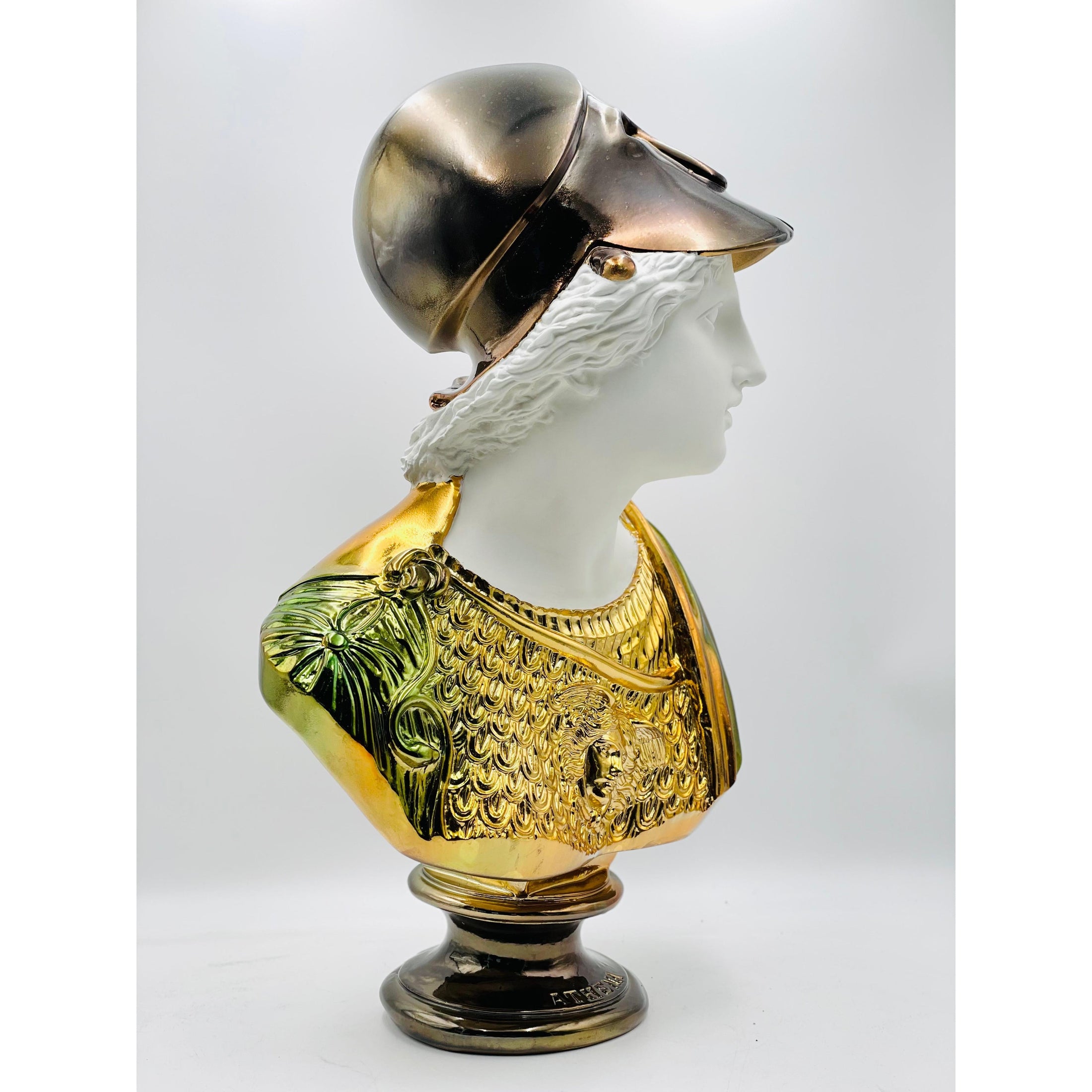 Athena Sculpture - Ombré Chrome Edition - ombre chrome athena sculpture, luxury sculpture, product image 4