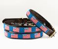 Load image into Gallery viewer, TKC American Flag Beaded Dog Collar
