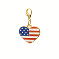 Load image into Gallery viewer, American Heart Pet Charm
