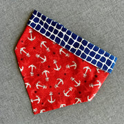 Anchors Bandana Dog Collar