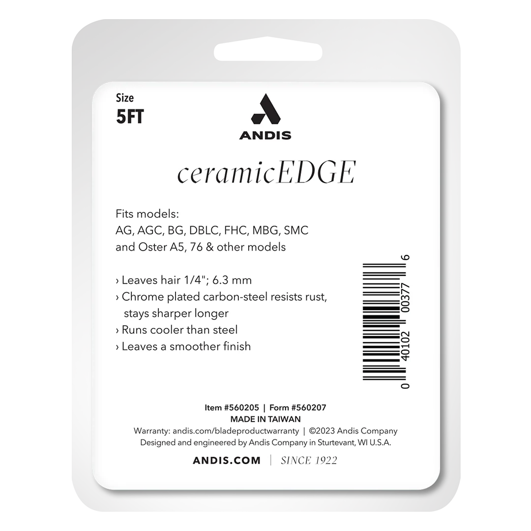 CeramicEdge Fine-Tooth Blade Set of 3 by Andis