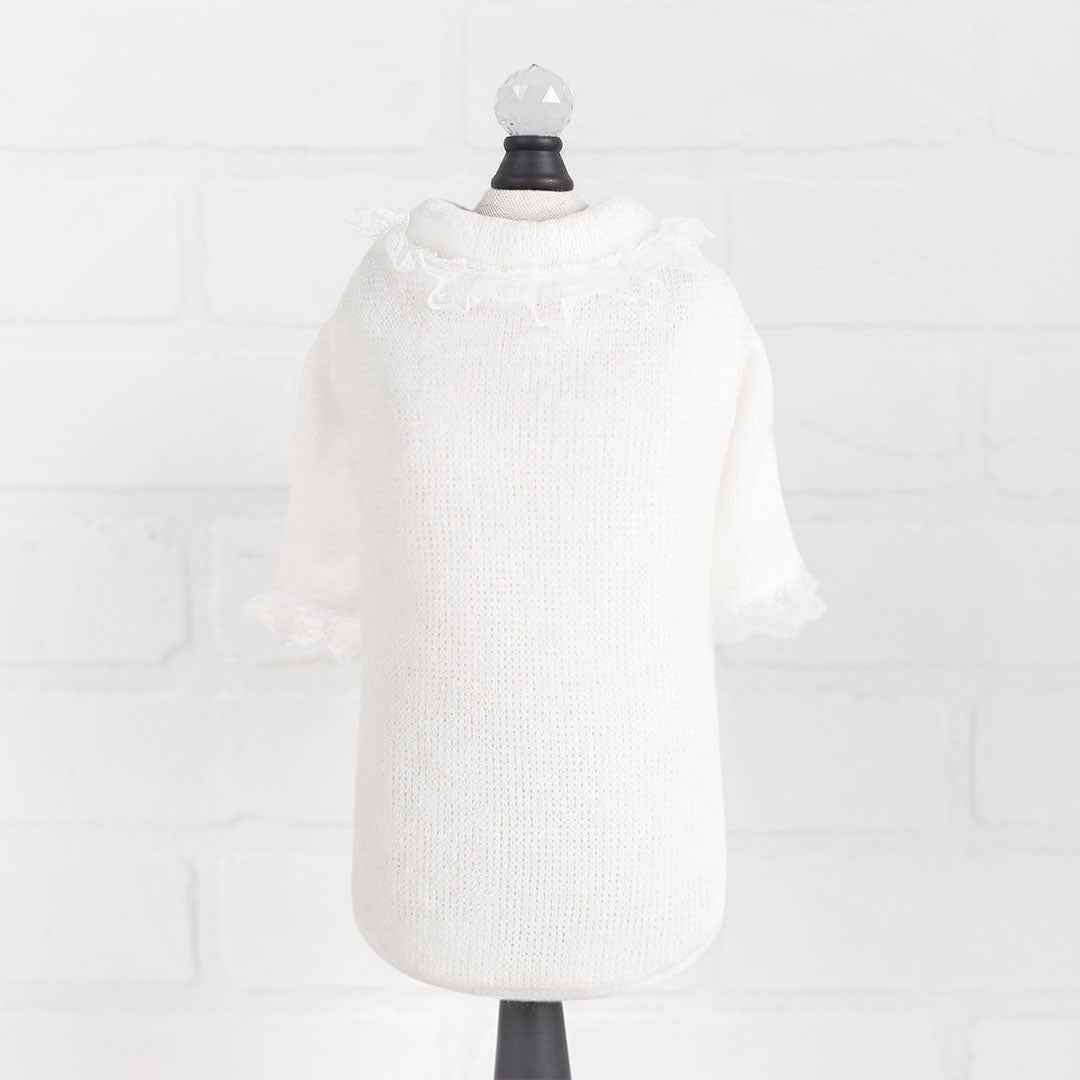 Angel Kiss Dog Sweater Handmade Handmade in the USA Sweaters - Designer Dog Harness from Southlake Paws