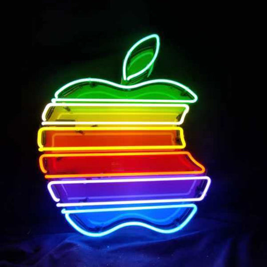 Apple Company Logo Real Neon Signs