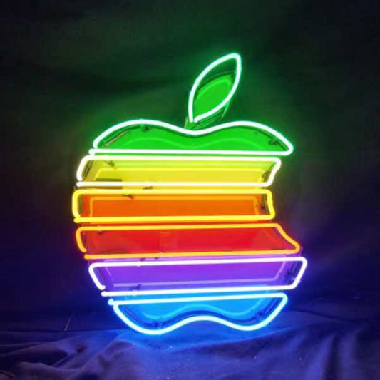 Apple Company Logo Real Neon Signs
