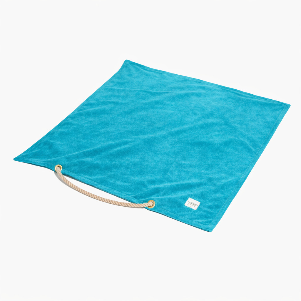 Aqua Washable Velvet Dog Bed Cover