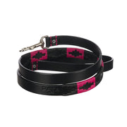 Black and Pink Dog Leashe 