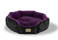 Load image into Gallery viewer, Armarkat Cat Bed - Purple/Black - Large
