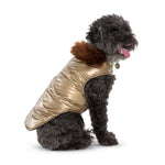 Metallic Aspen Puffer Coat