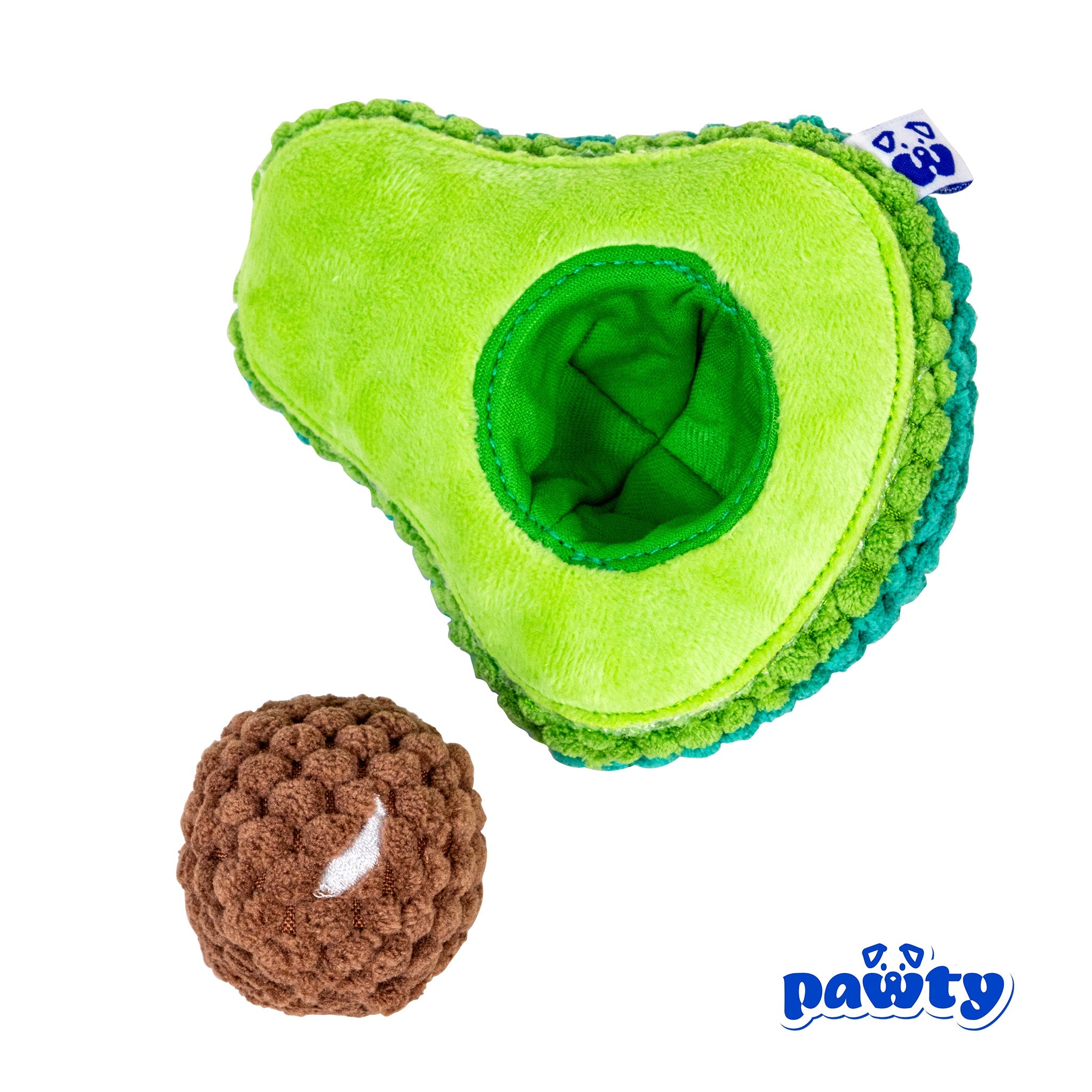 AVOCADO PLUSH DOG TOY - Southlake Paws