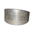 Load image into Gallery viewer, Stunning Silver Snake 3 Wide Style Collar With Silver Hardware
