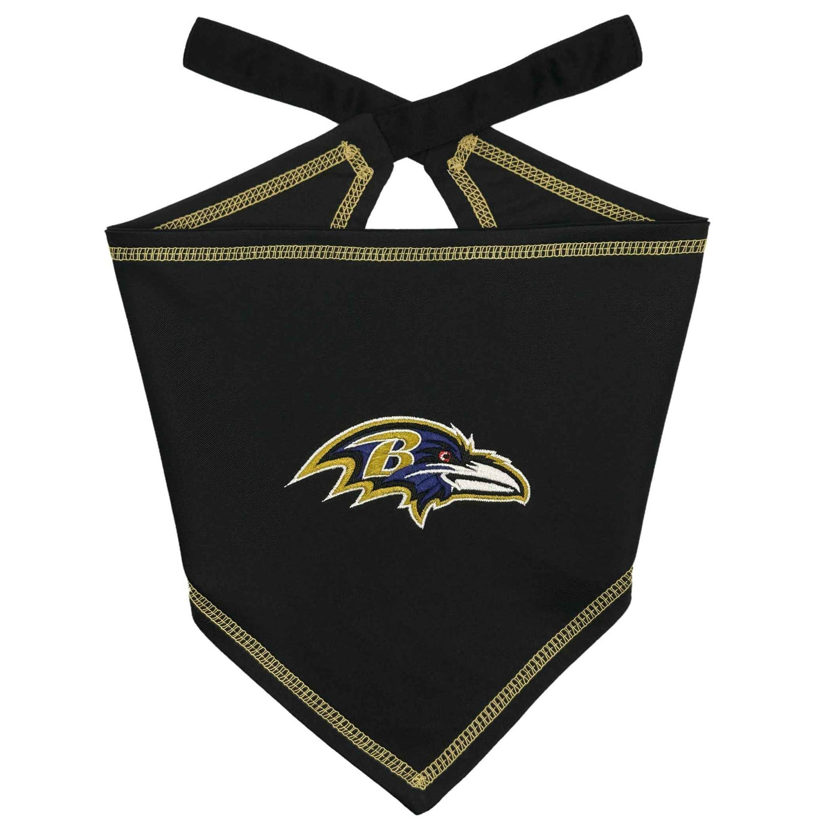 Baltimore Ravens Tie-Around Dog Bandana