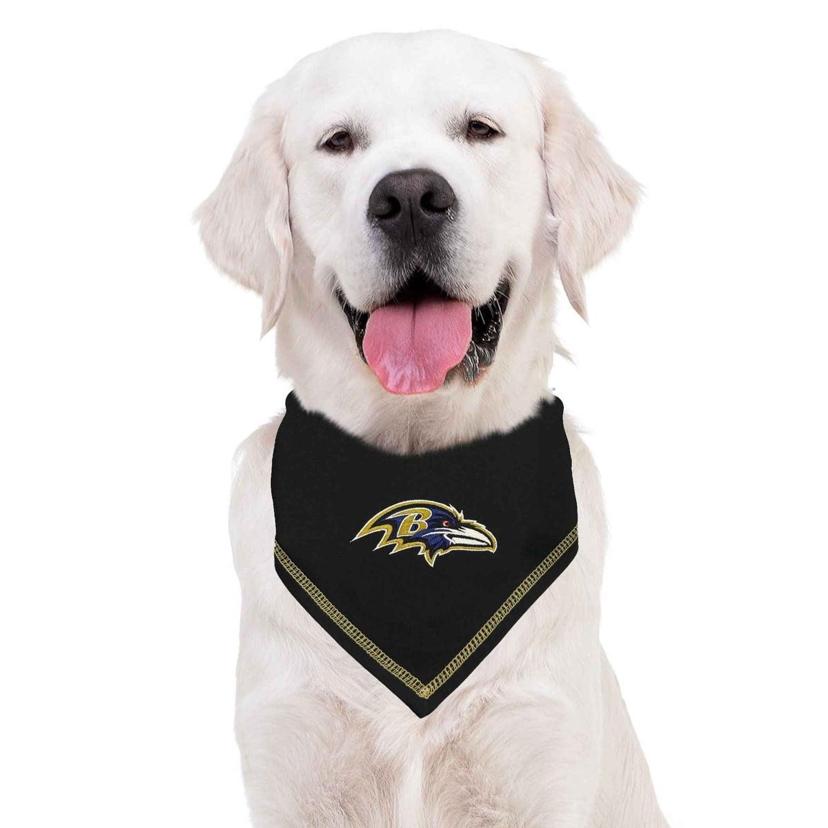 Baltimore Ravens Tie-Around Dog Bandana