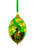 Load image into Gallery viewer, Bank Roll Bling Spinner Glass Ornament - Southlake Paws
