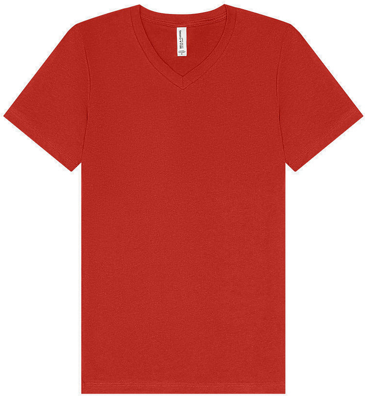 Custom Unisex V-Neck Jersey T-Shirt