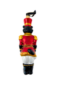Load image into Gallery viewer, KRG Black Bear Body Polish Glass Ornament 
