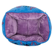 Cuddler Pet Bed - Stitch Poses Blue