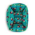Load image into Gallery viewer, Cuddler Pet Bed - Holiday Mickey and Minnie Expressions Scattered Green

