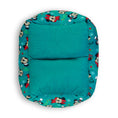 Load image into Gallery viewer, Cuddler Pet Bed - Holiday Mickey and Minnie Expressions Scattered Green
