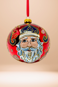 Load image into Gallery viewer, Beefeater Santa Glass Christmas Bauble - Southlake Paws
