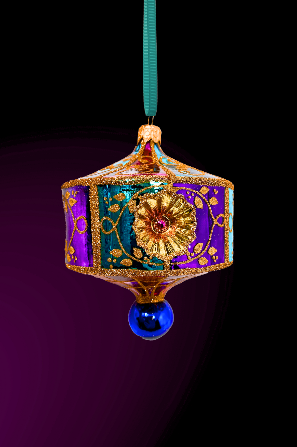 Palazzo Bellezza Glass Christmas Ornament - Southlake Paws