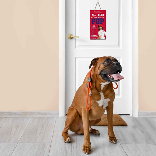 Bryce Harper "All I Need Is My Pup And Harper" Sign