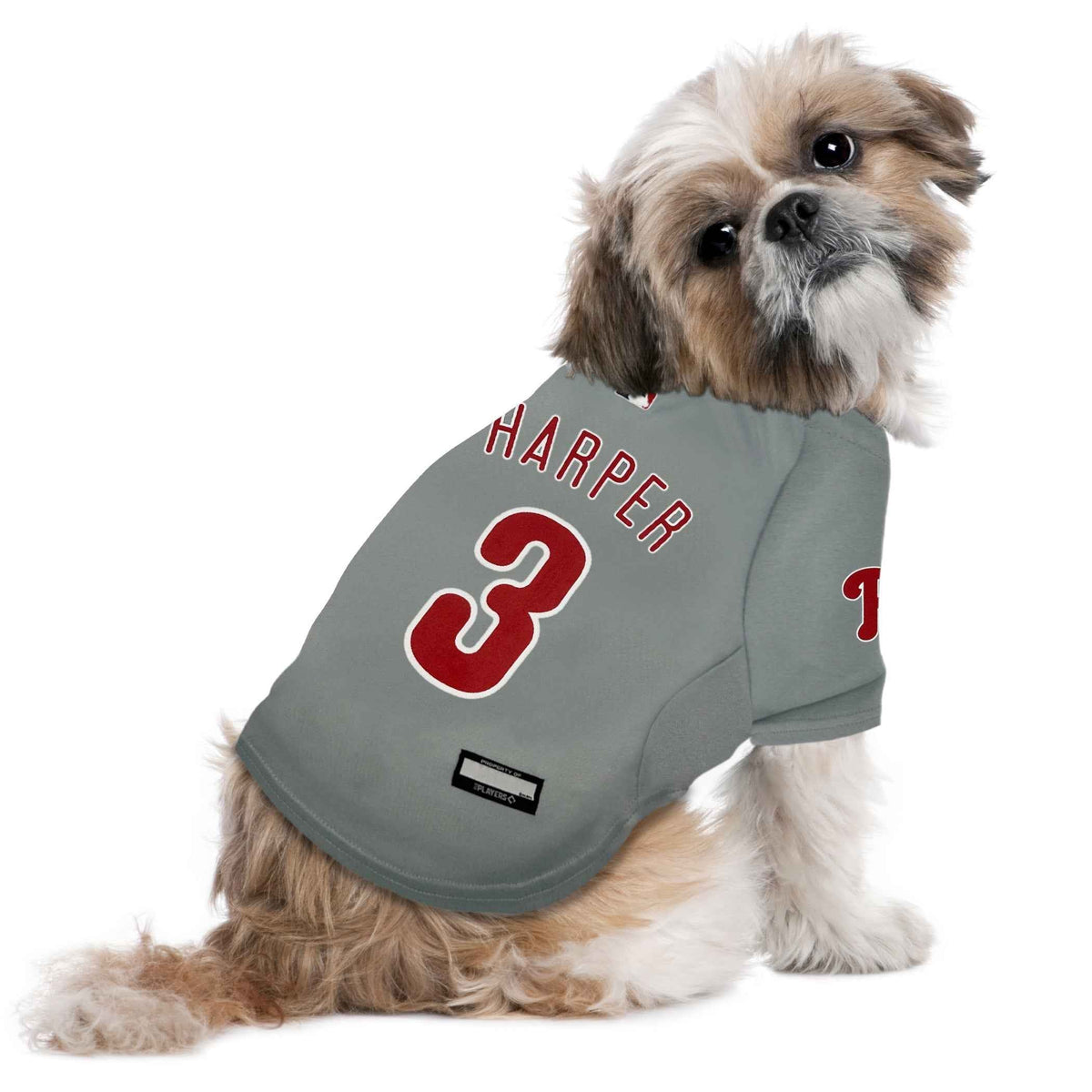 MLB Philadelphia Phillies Bryce Harper Mesh Dog Jersey