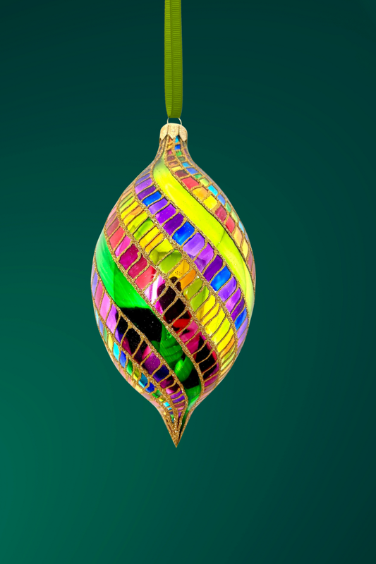 Big Money Spinner Glass Ornament - Southlake Paws