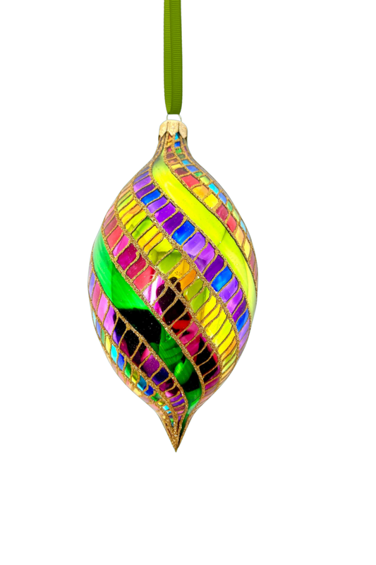 Big Money Spinner Glass Ornament - Southlake Paws