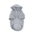 Load image into Gallery viewer, Brave Bark Hooded Dog Fleece - Heather Grey
