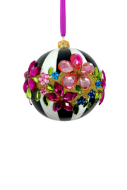 Midnight Gala Polish Glass Bauble
