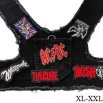 AC/DC Harness Black Denim