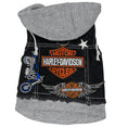 Load image into Gallery viewer, Black Biker Hoodie
