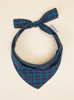 WINTER BANDANA Navy Plaid