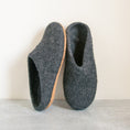 Load image into Gallery viewer, Stone Gray | Luxury Organic Merino Wool Slippers
